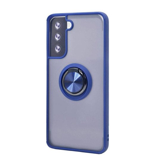 TPU Case w/ Magnetic Ring for Samsung S22 Plus (blue) TPU Case w/ Magnetic Ring for Samsung S22 Plus (blue)