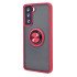 TPU Case w/ Magnetic Ring for Samsung S21 (red)