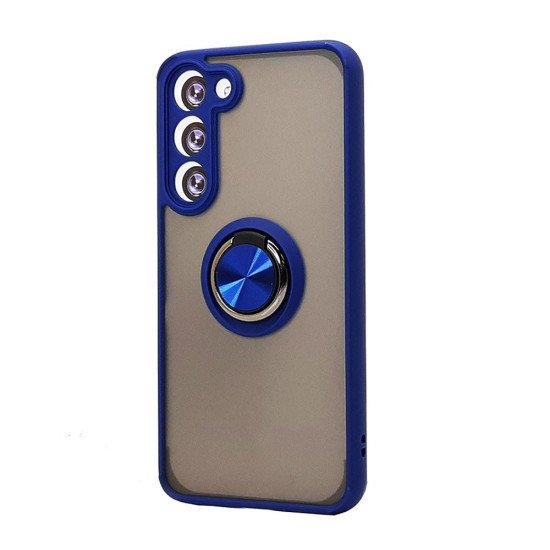 TPU Case w/ Magnetic Ring for Samsung S23 FE (blue) TPU Case w/ Magnetic Ring for Samsung S23 FE (blue)