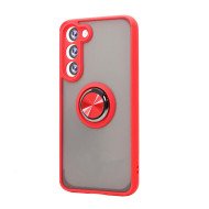 TPU Case w/ Magnetic Ring for Samsung S23 FE (red)