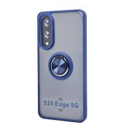 TPU Case w/ Magnetic Ring for Samsung S25 Edge (blue)