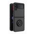 TPU Case w/ Magnetic Ring for Samsung Z Flip 5 (black)