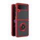 TPU Case w/ Magnetic Ring for Samsung Z Flip 5 (red) TPU Case w/ Magnetic Ring for Samsung Z Flip 5 (red)