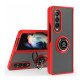 TPU Case w/ Magnetic Ring for Samsung Z Fold 4 (red) TPU Case w/ Magnetic Ring for Samsung Z Fold 4 (red)