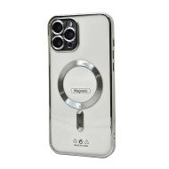 Electroplated Magsafe TPU Case for iPhone 13 Pro Max (silver)