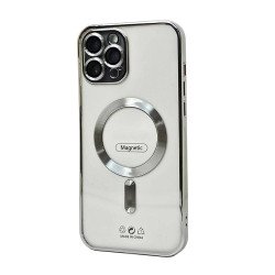 Electroplated Magsafe TPU Case for iPhone 14 (silver)