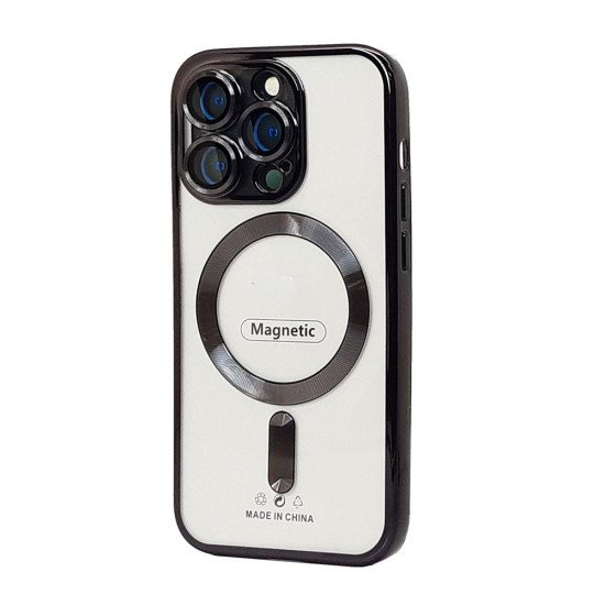 Electroplated Magsafe TPU Case for iPhone 14 Pro (black) Electroplated Magsafe TPU Case for iPhone 14 Pro (black)