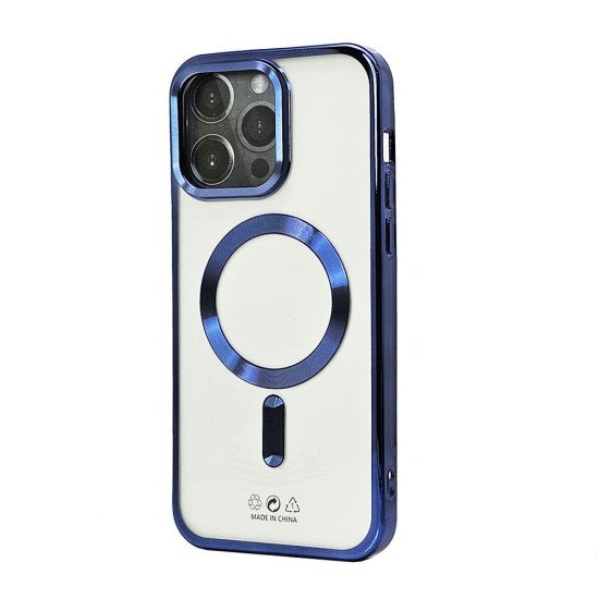 Electroplated Magsafe TPU Case for iPhone 15 Plus (blue) Electroplated Magsafe TPU Case for iPhone 15 Plus (blue)