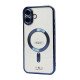 Electroplated Magsafe TPU Case for iPhone 16 (blue) Electroplated Magsafe TPU Case for iPhone 16 (blue)
