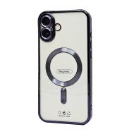 Electroplated Magsafe TPU Case for iPhone 16E (purple)