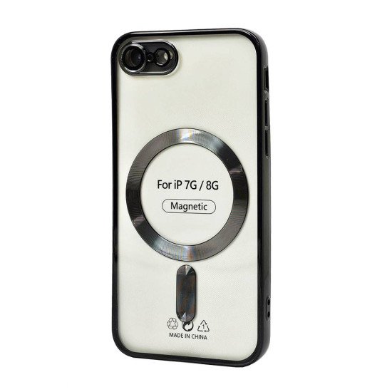 Electroplated Magsafe TPU Case for iPhone 7/8/SE (black) Electroplated Magsafe TPU Case for iPhone 7/8/SE (black)