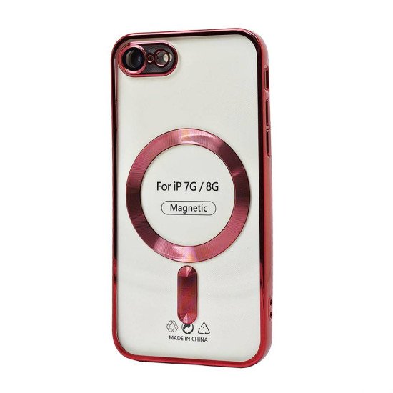 Electroplated Magsafe TPU Case for iPhone 7/8/SE (red) Electroplated Magsafe TPU Case for iPhone 7/8/SE (red)