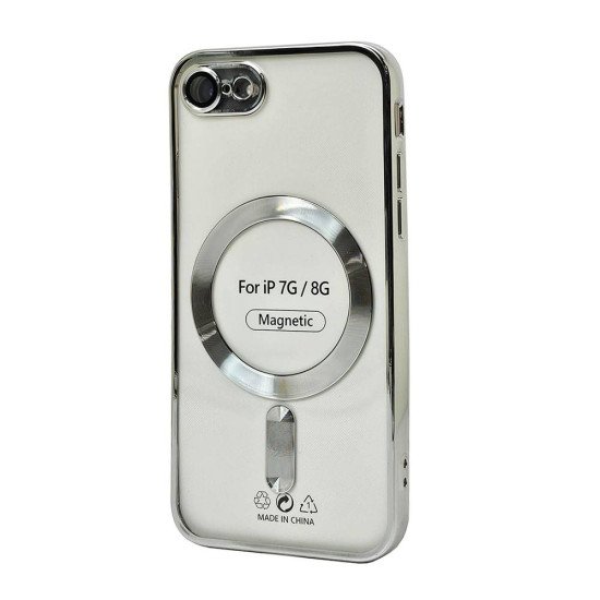 Electroplated Magsafe TPU Case for iPhone 7/8/SE (silver) Electroplated Magsafe TPU Case for iPhone 7/8/SE (silver)