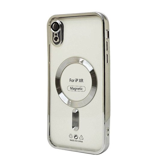 Electroplated Magsafe TPU Case for iPhone XR (silver) Electroplated Magsafe TPU Case for iPhone XR (silver)