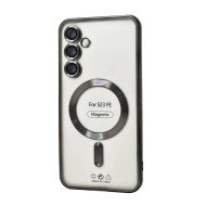 Electroplated Magsafe TPU Case for Samsung Galaxy S23 FE (black)
