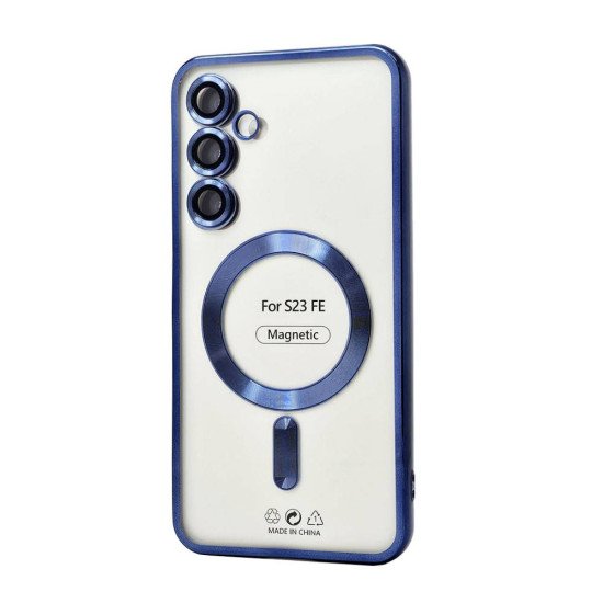 Electroplated Magsafe TPU Case for Samsung Galaxy S23 FE (blue) Electroplated Magsafe TPU Case for Samsung Galaxy S23 FE (blue)