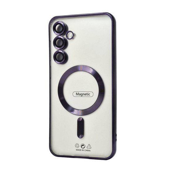 Electroplated Magsafe TPU Case for Samsung Galaxy A36 5G (purple) Electroplated Magsafe TPU Case for Samsung Galaxy A36 5G (purple)