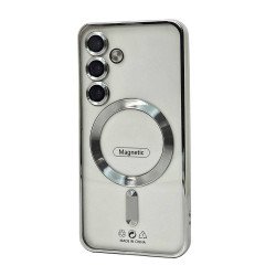 Electroplated Magsafe TPU Case for Samsung Galaxy A36 5G (silver)