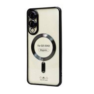 Electroplated Magsafe TPU Case for Samsung Galaxy S25 Edge (black)