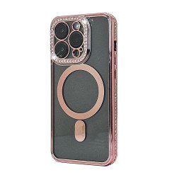Sparkle Magsafe TPU Case for iPhone 13 Pro (pink)