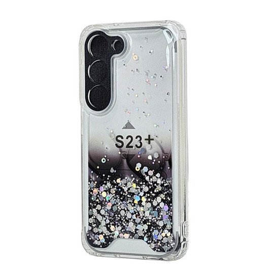 Sparkly TPU Case for Samsung Galaxy S23 Plus (black) Sparkly TPU Case for Samsung Galaxy S23 Plus (black)