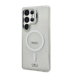 KickStand Magsafe TPU Case for Samsung Galaxy S25 Plus (white)