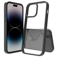 Tuff Clear TPU Case for iPhone 15 (black)