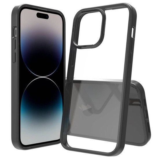 Tuff Clear TPU Case for iPhone 16E / SE4 (black) Tuff Clear TPU Case for iPhone 16E / SE4 (black)