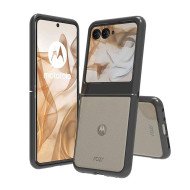 Tuff Clear TPU Case for Moto Razr 2024 (black)