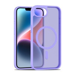 Magsafe Clear TPU Case for iPhone 16E / SE4 (purpe)