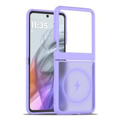 Magsafe TPU Case for Moto Razr 2024 / 2025 (purple)
