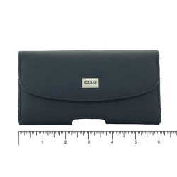 Classic Horizontal Genuine Leather Pouch (Medium)