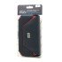 Horizontal Dual Color Nylon Leather Pouch (large)