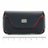 Horizontal Dual Color Nylon Leather Pouch (XXXL)