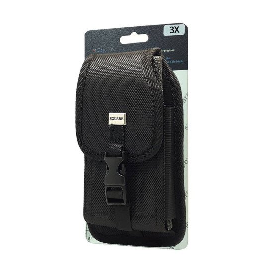 Vertical Rugged Pouch With Metal Belt Clip (3X) Vertical Rugged Pouch With Metal Belt Clip (3X)