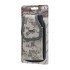 Vertical Grey Camo Rugged Nylon Pouch (Large)