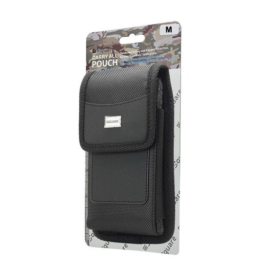 Vertical Rugged Nylon Pouch W/ Card Slot (Medium) Vertical Rugged Nylon Pouch W/ Card Slot (Medium)