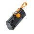 5K mAh Portable mobile power bank (black)