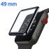 Full Glue Screen Protector for iWatch 7 49mm (black)