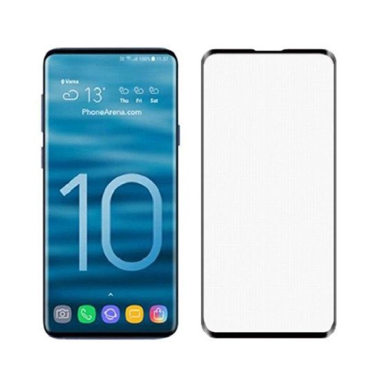 Full Glue Glass w/ Finger Sensor Unlock For Samsung Galaxy S10E (black) Full Glue Glass w/ Finger Sensor Unlock For Samsung Galaxy S10E (black)
