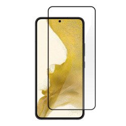 Full Glue Glass w/ Finger Sensor Unlock For Samsung Galaxy S25 Edge (black)