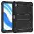 Hybrid Tablet Case w/ kickstand for iPad Air 4/5/6 11" (black)