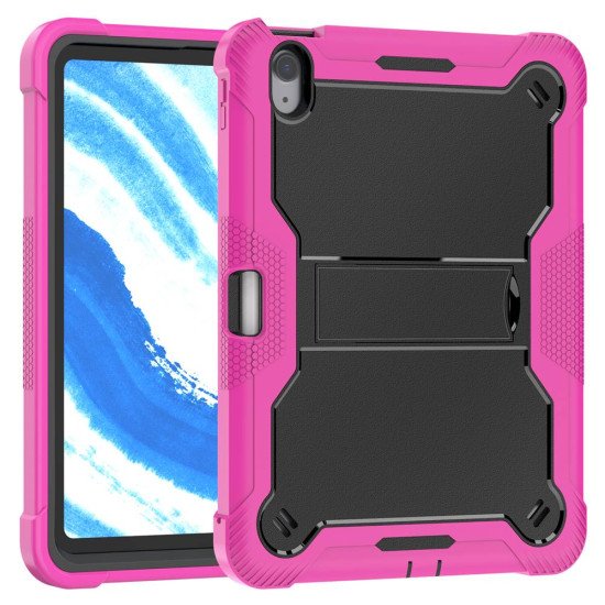 Hybrid Tablet Case w/ kickstand for iPad Air 4/5/6 11" (hotpink) Hybrid Tablet Case w/ kickstand for iPad Air 4/5/6 11" (hotpink)
