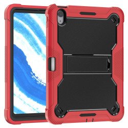 Hybrid Tablet Case w/ kickstand for iPad Air 4/5/6 11" (red)