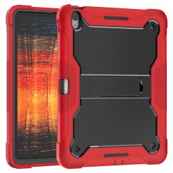 Hybrid Tablet Case w/ kickstand for iPad Air 6 13" 2024 (red)