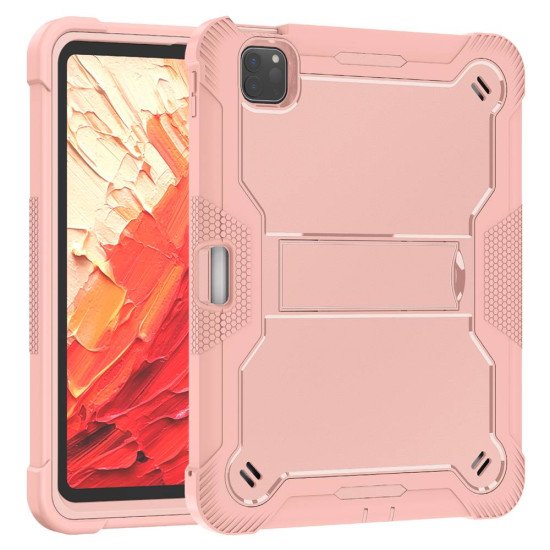 Hybrid Tablet Case w/ kickstand for iPad Pro 11" 2024 (rose gold) Hybrid Tablet Case w/ kickstand for iPad Pro 11" 2024 (rose gold)