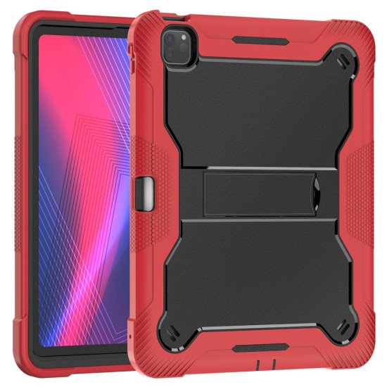 Hybrid Tablet Case w/ kickstand for iPad Pro 13" 2024 (red) Hybrid Tablet Case w/ kickstand for iPad Pro 13" 2024 (red)