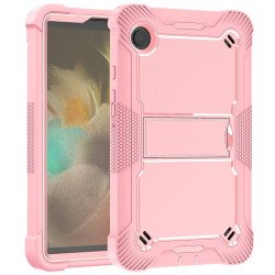 Hybrid Tablet Case w/ kickstand for Samsung Tab A9 8.7" (rose gold)