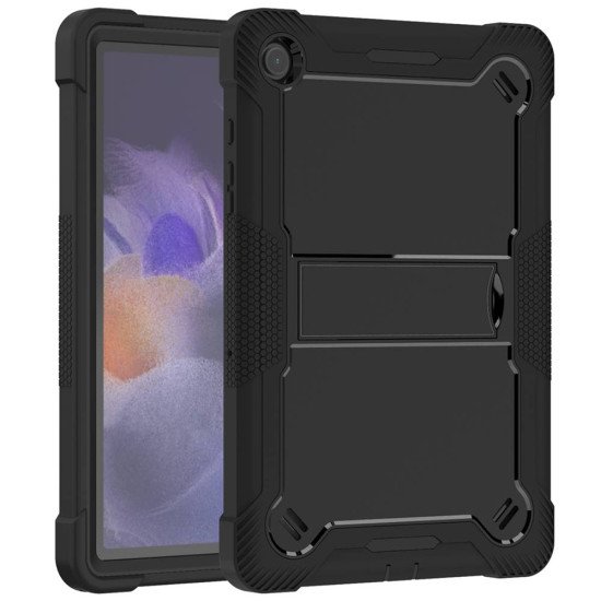 Hybrid Tablet Case w/ kickstand for iPad 10th 10.9" (black) Hybrid Tablet Case w/ kickstand for iPad 10th 10.9" (black)