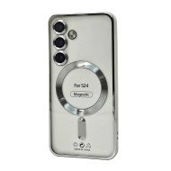 Electroplated Magsafe TPU Case for Samsung Galaxy S25 Plus (silver)
